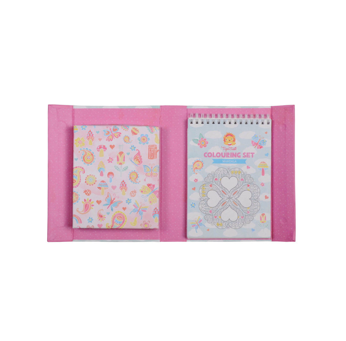 Set para Colorear Mandalas - Tiger Tribe