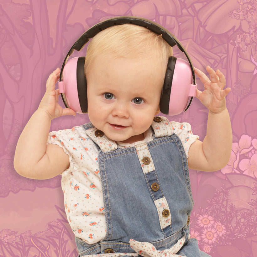 Cascos Anti Ruido Baby Azul - Banz
