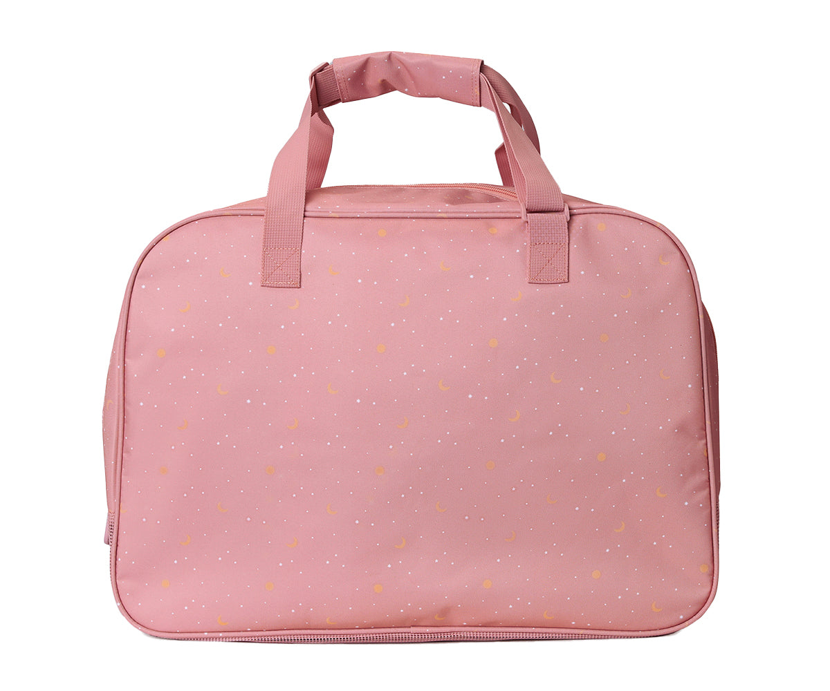 Bolso de Playa Antiarena con Rejilla Whale Pink - Monnëka