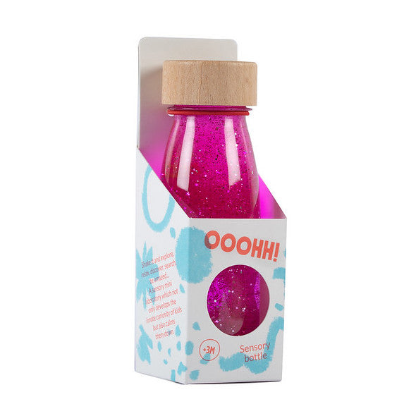 Botella Sensorial Float Bottle Pink - Petit Boum