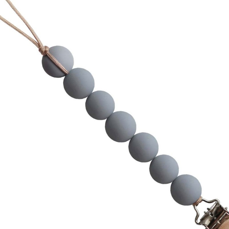 Portachupetes Halo Stone - Mushie