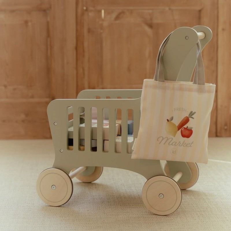 Carrito de la Compra de Madera - Little Dutch