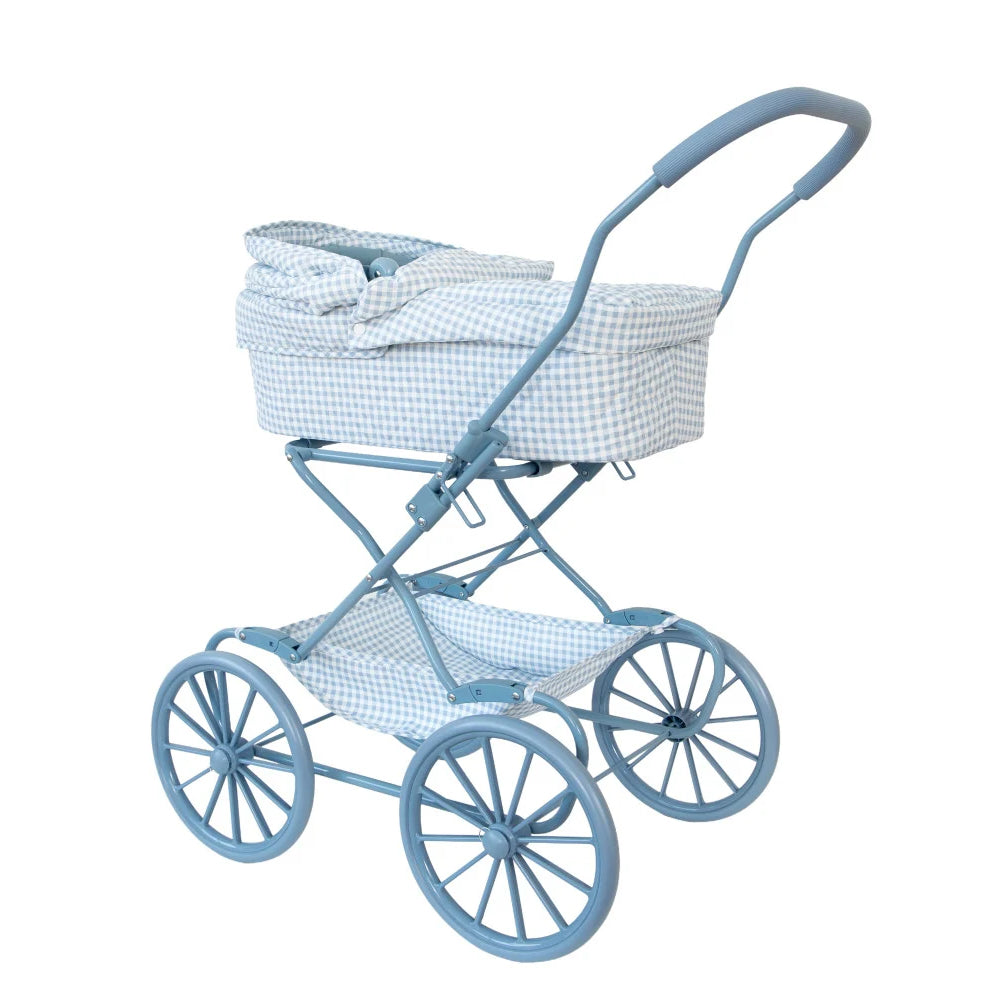 Carrito de Muñecas Vichy Azul - Monnëka