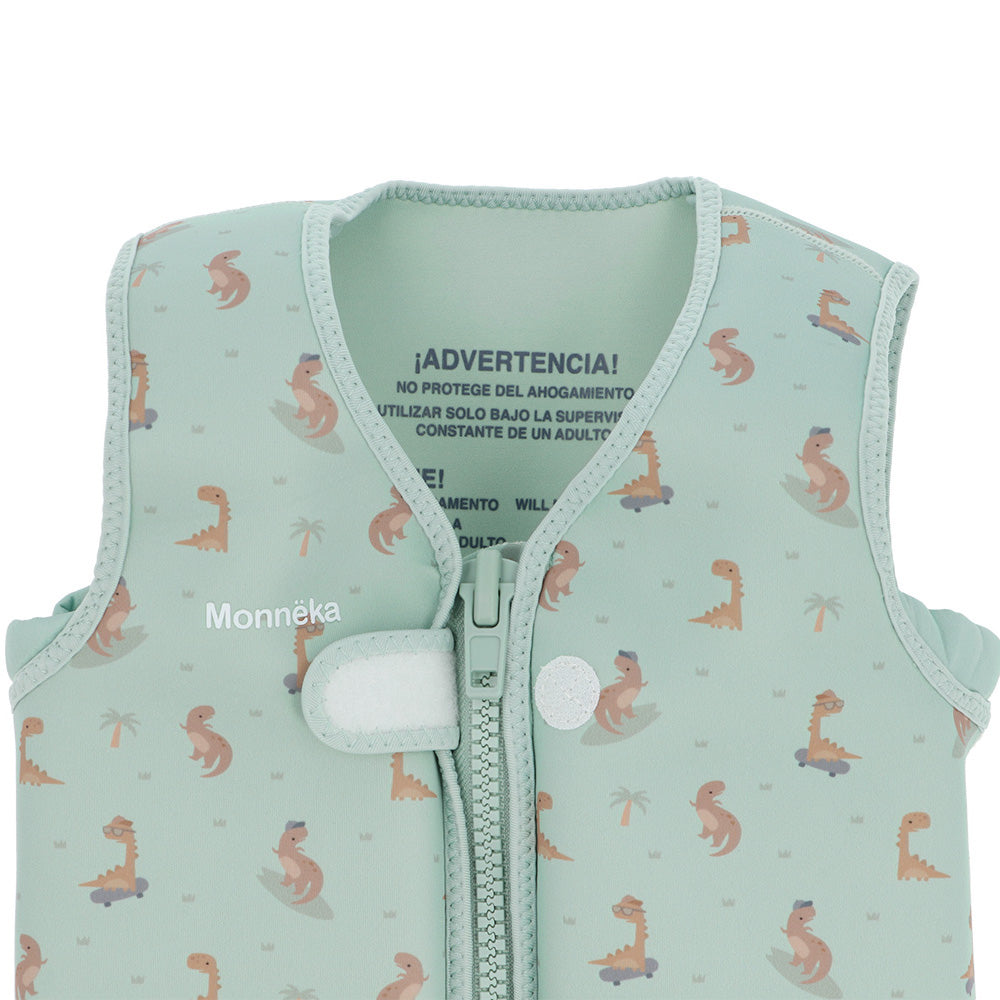 Chaleco Flotador Aprendizaje Cool Dinos 3-6 años - Monnëka