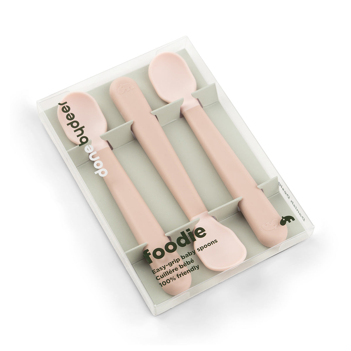 Cucharas para Bebé Foodie Rosa - Done By Deer