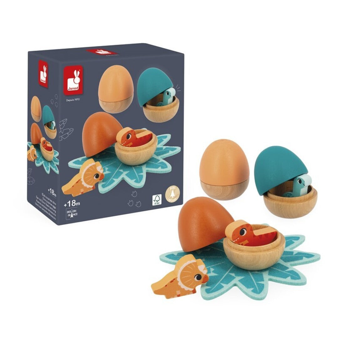 Dino Huevos Sorpresa Dinosaurio - Janod