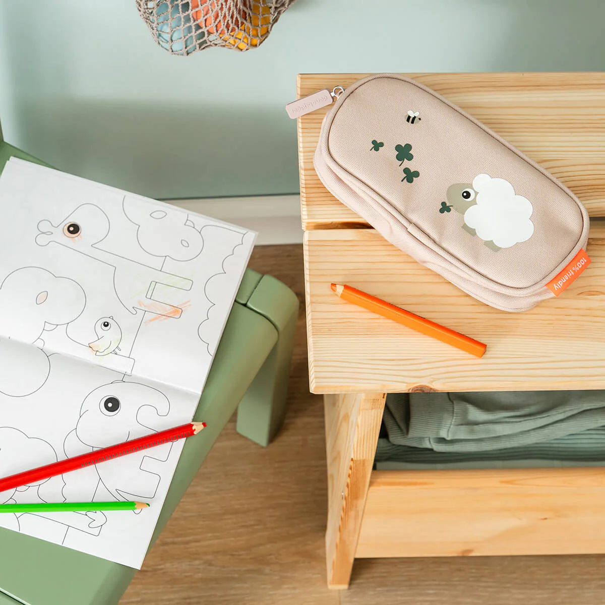 Estuche Infantil Tiny Farm Rosa - Done By Deer