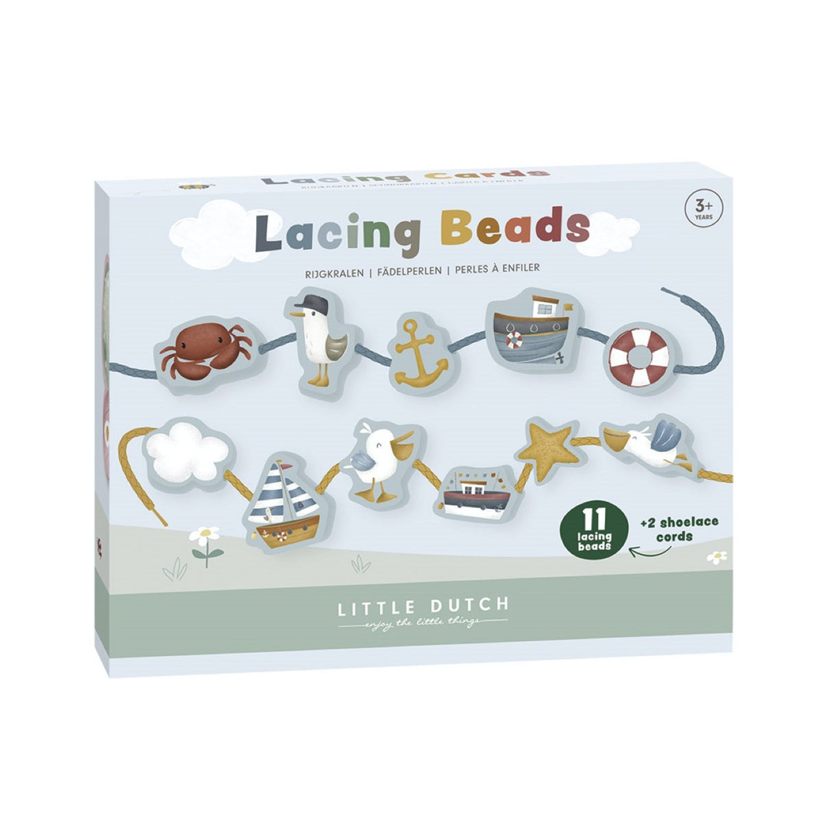 Figuras de Madera para Enlazar Sailors Bay - Little Dutch