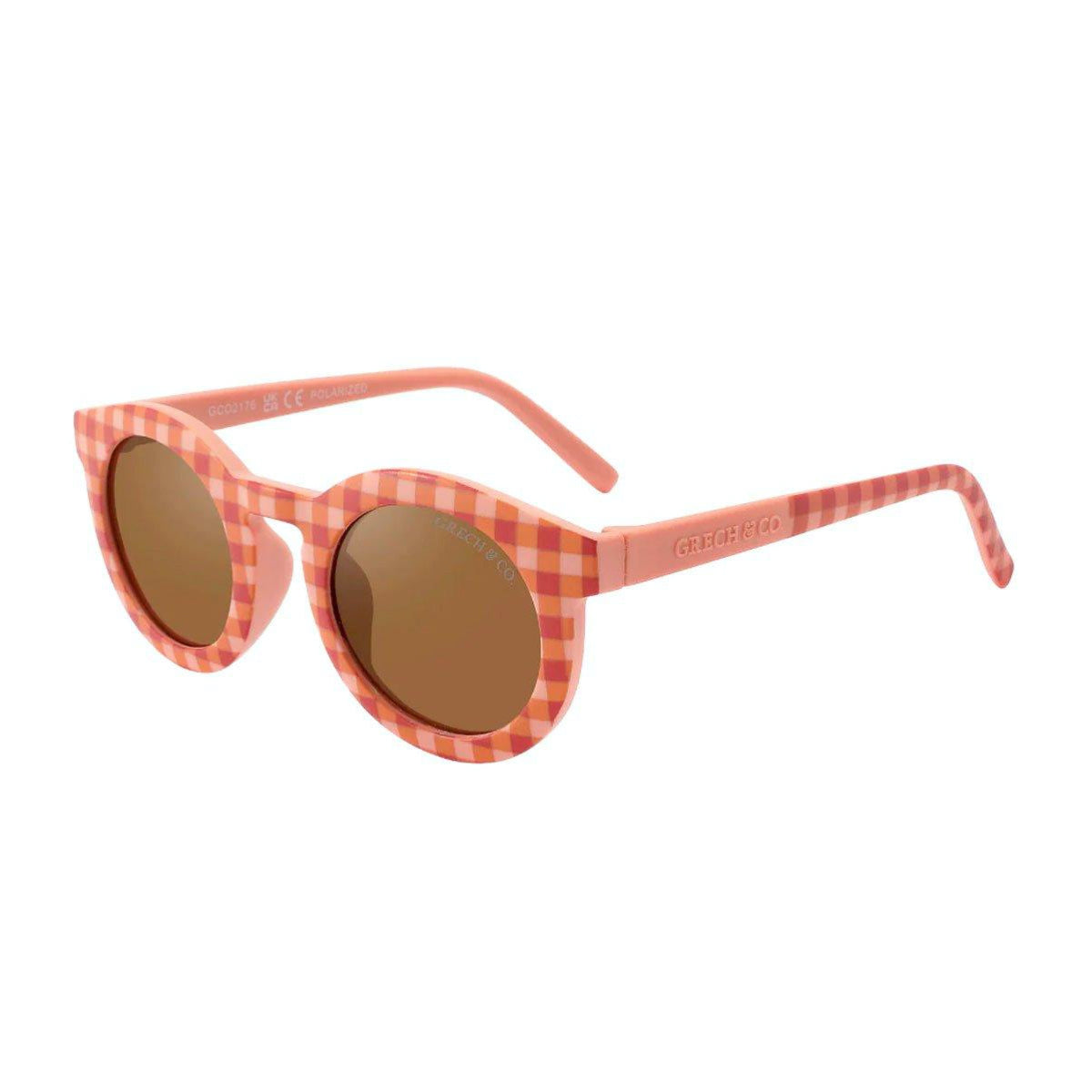 Gafas de Sol Flexibles Polarizadas Sunset Gingham 3-8 años - Grech & Co