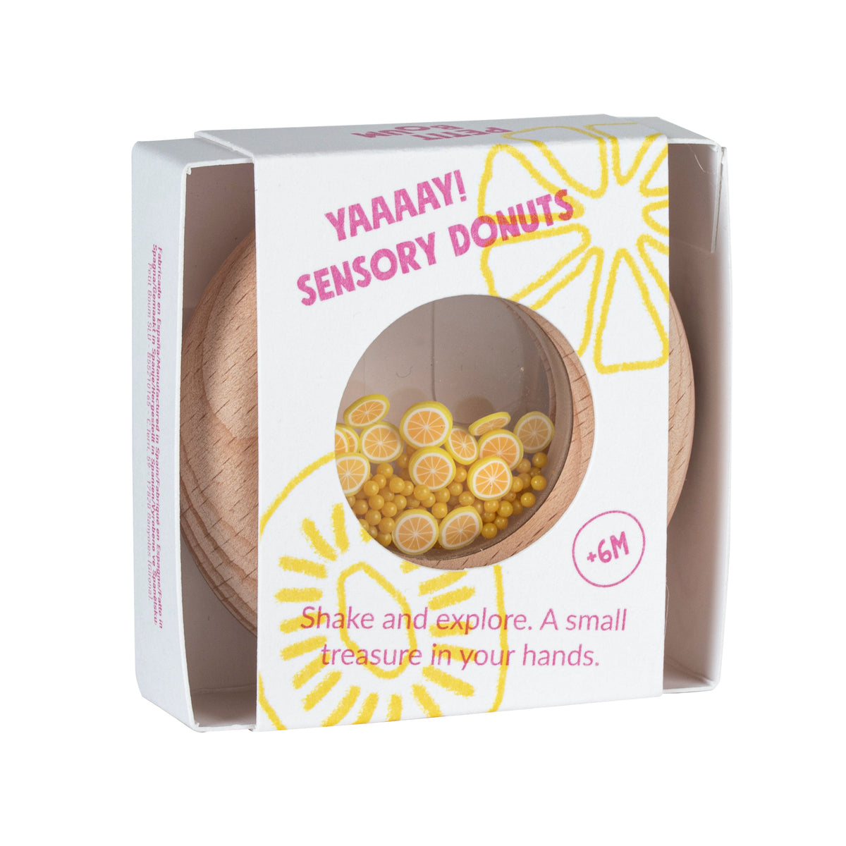 Juguete Sensorial Sensory Donuts Lemons – Petit Boum