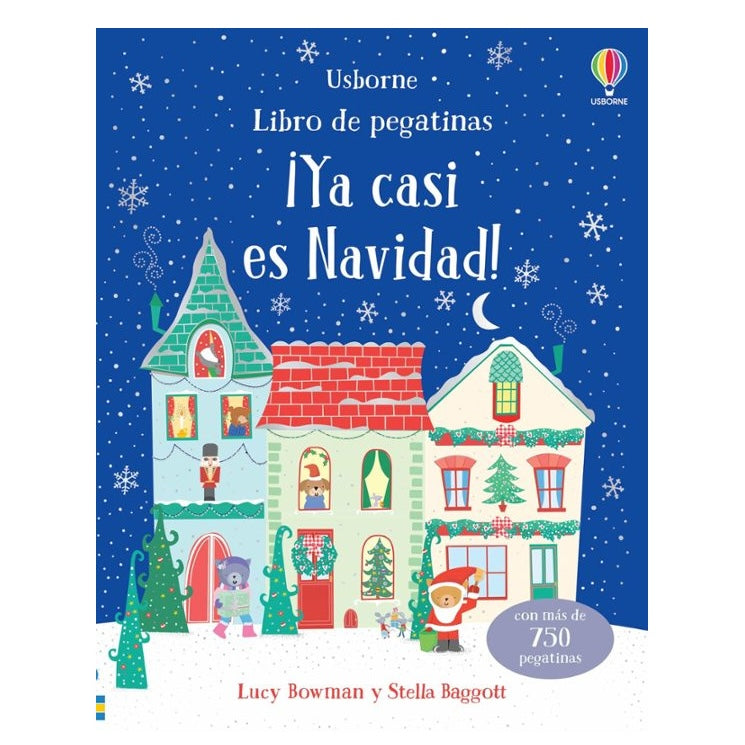 Libro de Pegatinas ¡Ya casi es Navidad! - Usborne