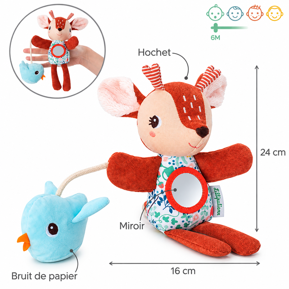 Stella Activity Puppet - Lilliputiens