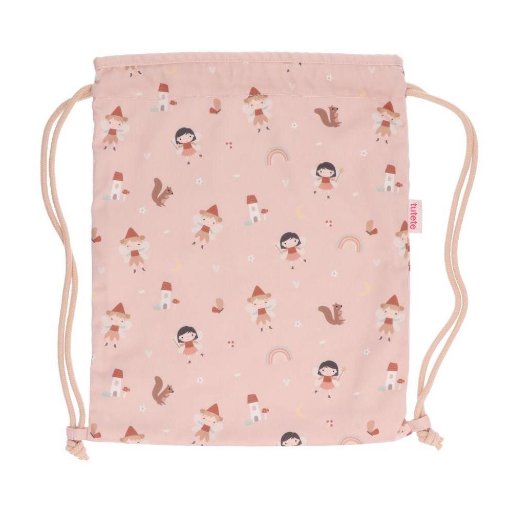 mochila saco con cordones infantil hadas tutete