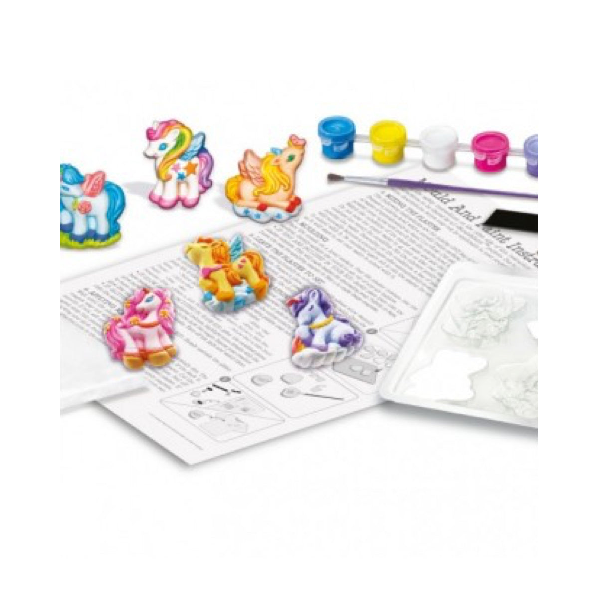 Moldea y Decora Unicornios - 4M
