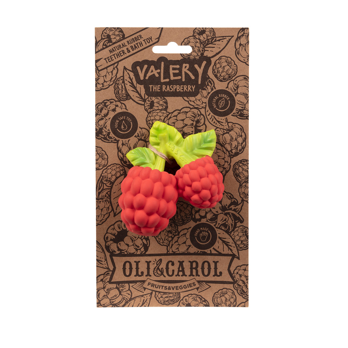 Mordedor Frambuesa Valery the Raspberry - Oli and Carol