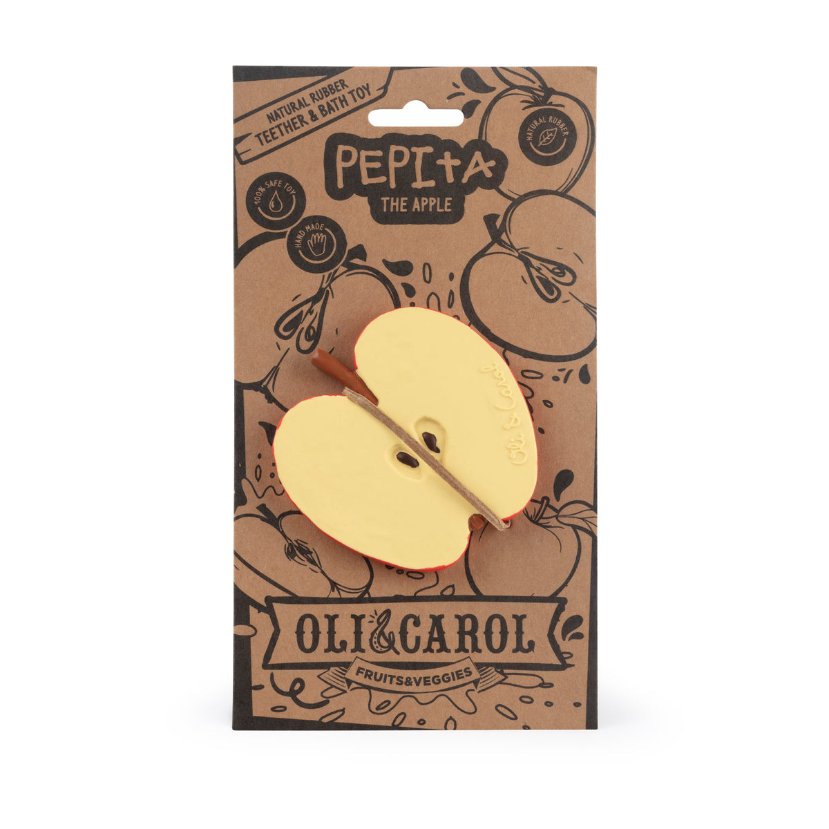 Mordedor Manzana Pepita the Apple - Oli and Carol