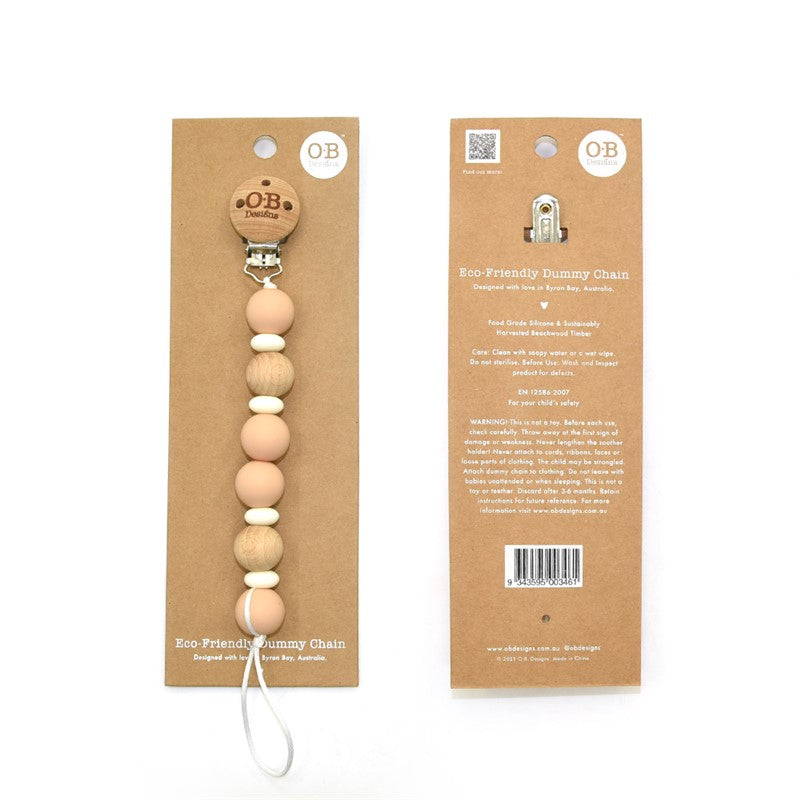 Portachupetes Rosa - OB Designs