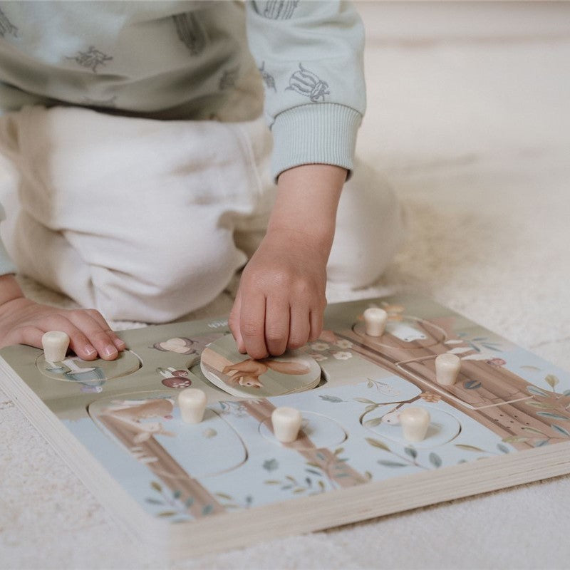 Puzzle con Sonido Forest Friends - Little Dutch