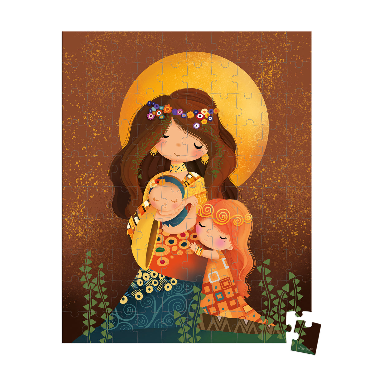 Puzzle Inspired By Klimt 100 piezas - Janod