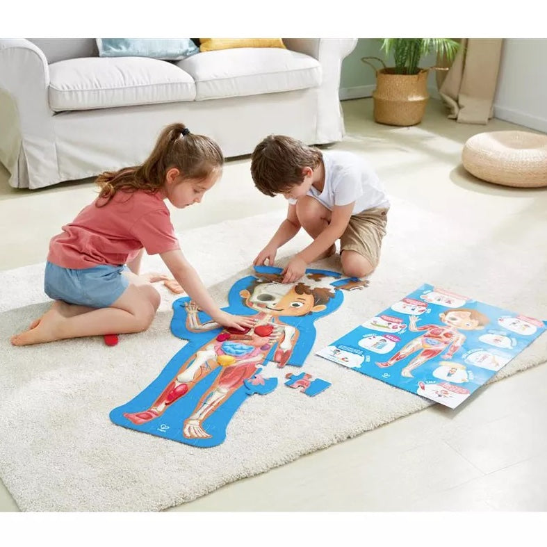 Puzzle Maletín El Cuerpo Humano - Hape