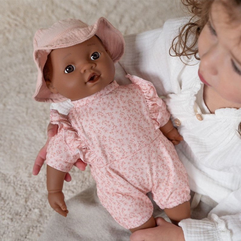Ropa Muñecas Flores Rosa - Little Dutch