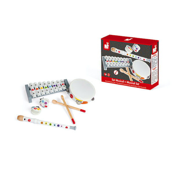 Set de Instrumentos Musicales Confeti - Janod