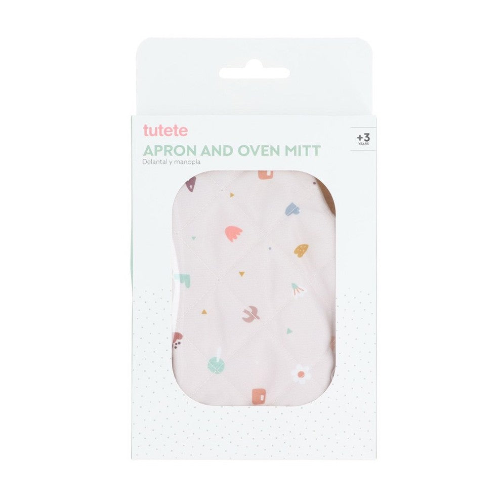 Set Delantal Geometric Nature - Tutete