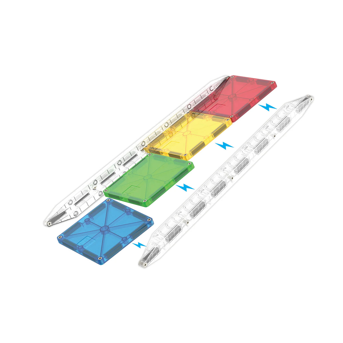 Set Rail Racer Accessory 8 piezas - Magna Tiles