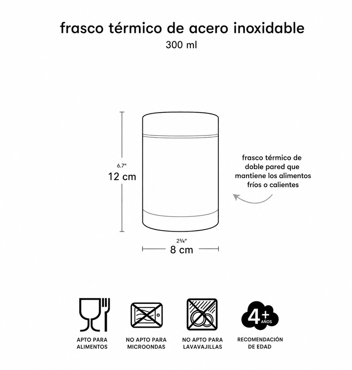 Termo Isotérmico de Acero Vehículos - A Little Lovely Company