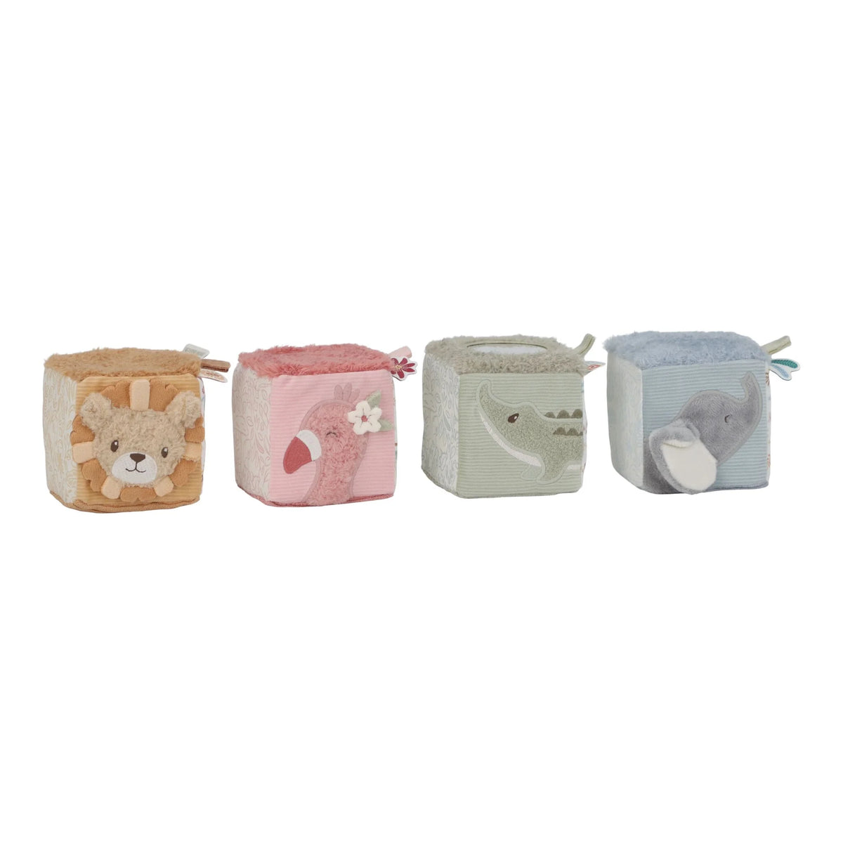 Cubos Blanditos Safari Friends - Little Dutch