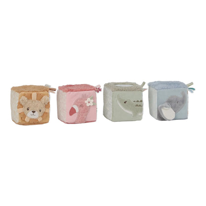 Cubos Blanditos Safari Friends - Little Dutch