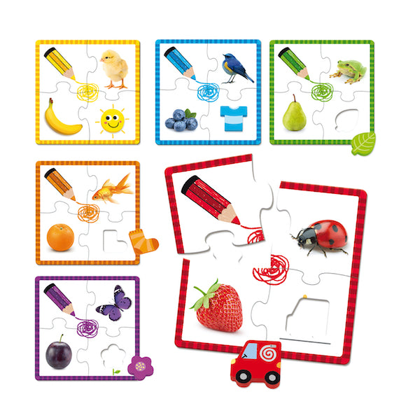 6 Puzzles Colores - Goula
