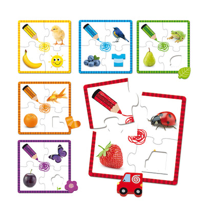 6 Puzzles Colores - Goula