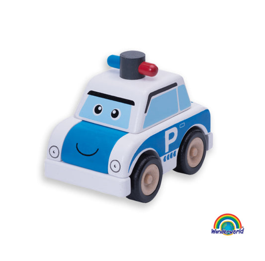 Construye un Coche de Policía - Wonderworld