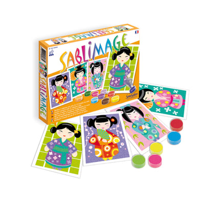 Decora con Arena Sablimage Kokeshi de Sentosphere
