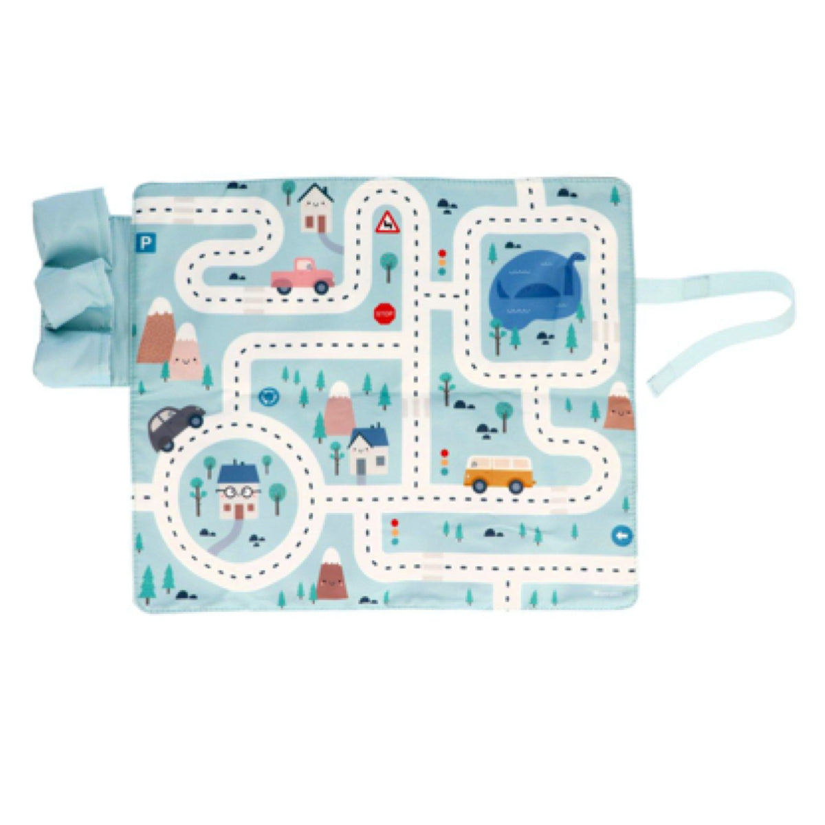 Juego Mantel con Circuito + 3 Coches de Monnëka