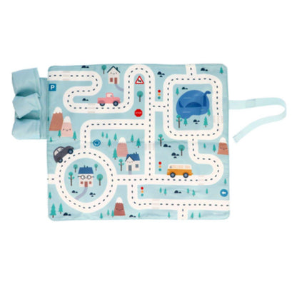 Juego Mantel con Circuito + 3 Coches de Monnëka