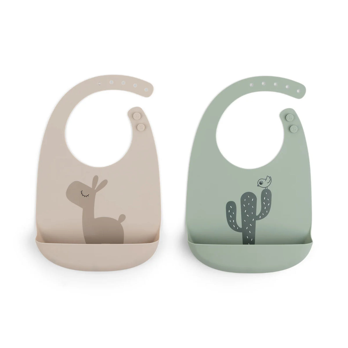 Baberos Silicona 2 pack Lalee - Done by Deer