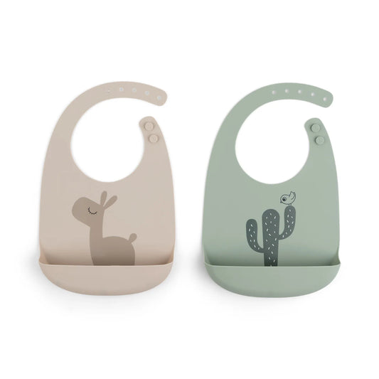 Baberos Silicona 2 pack Lalee - Done by Deer