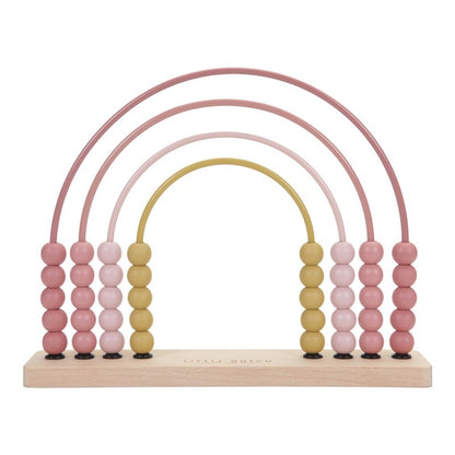 Ábaco de Madera Rosa - Little Dutch