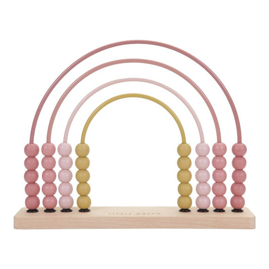 Ábaco de Madera Rosa - Little Dutch
