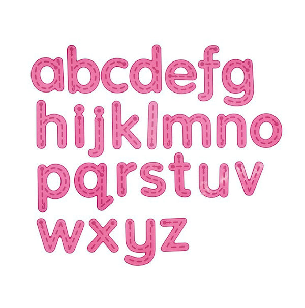 Alfabeto Silicona Translúcido - Tickit