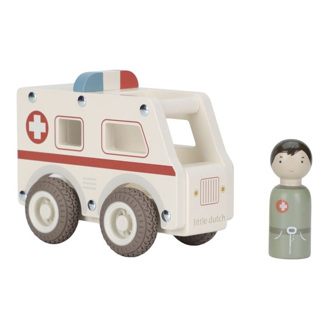 Ambulancia de Madera - Little Dutch