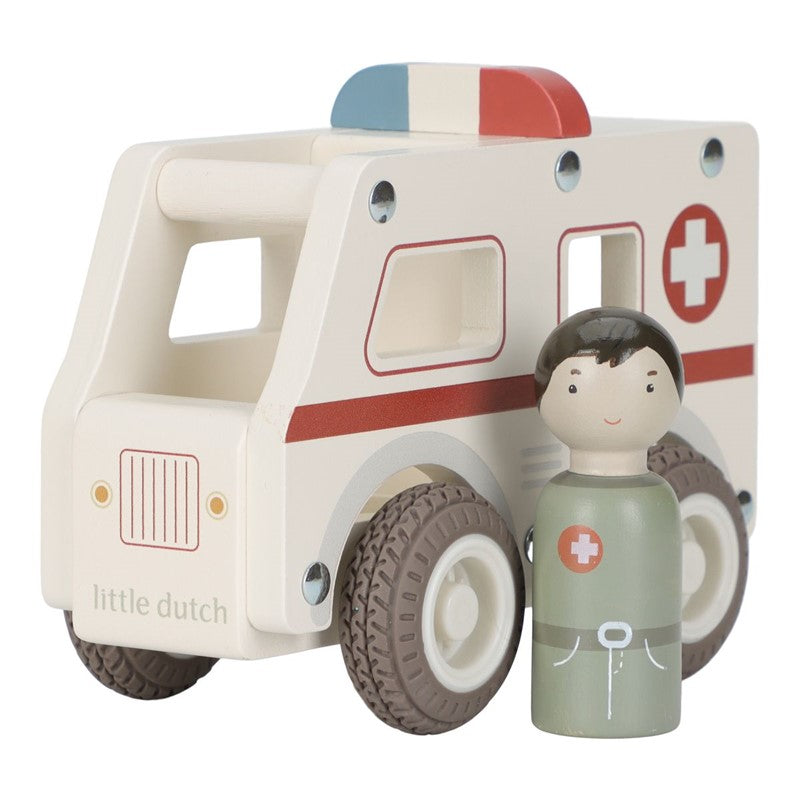 Ambulancia de Madera - Little Dutch