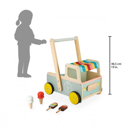 Andador Carrito de Helados - Janod