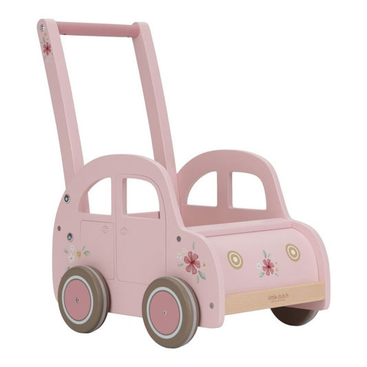 Andador Coche Rosa - Little Dutch