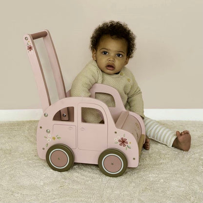 Andador Coche Rosa - Little Dutch