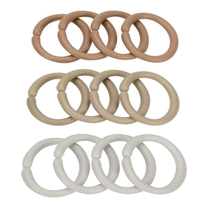 Anillas Conectoras Beige - Little Dutch
