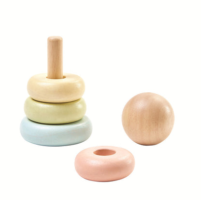 Anillos Apilables Pastel - Plantoys
