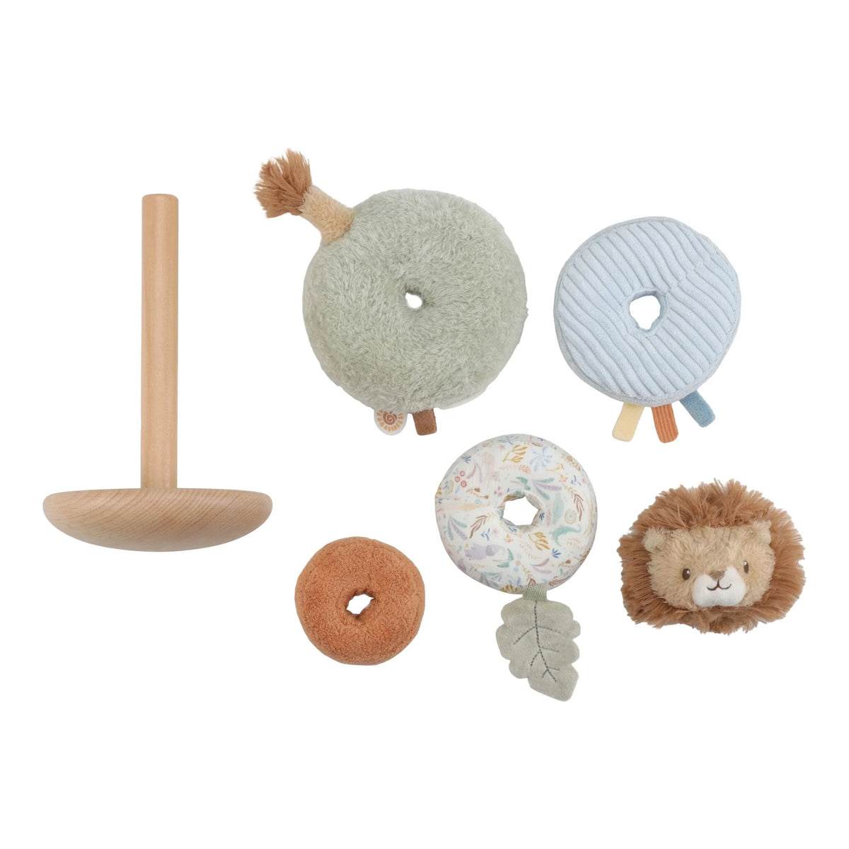 Anillos Apilables Safari Friends - Little Dutch